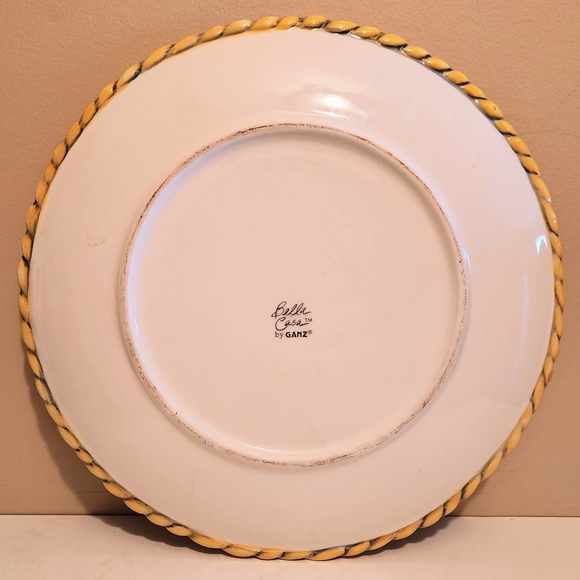 Casa Bella by Ganz Decorative  10 inch serving plate - Picture 5 of 6